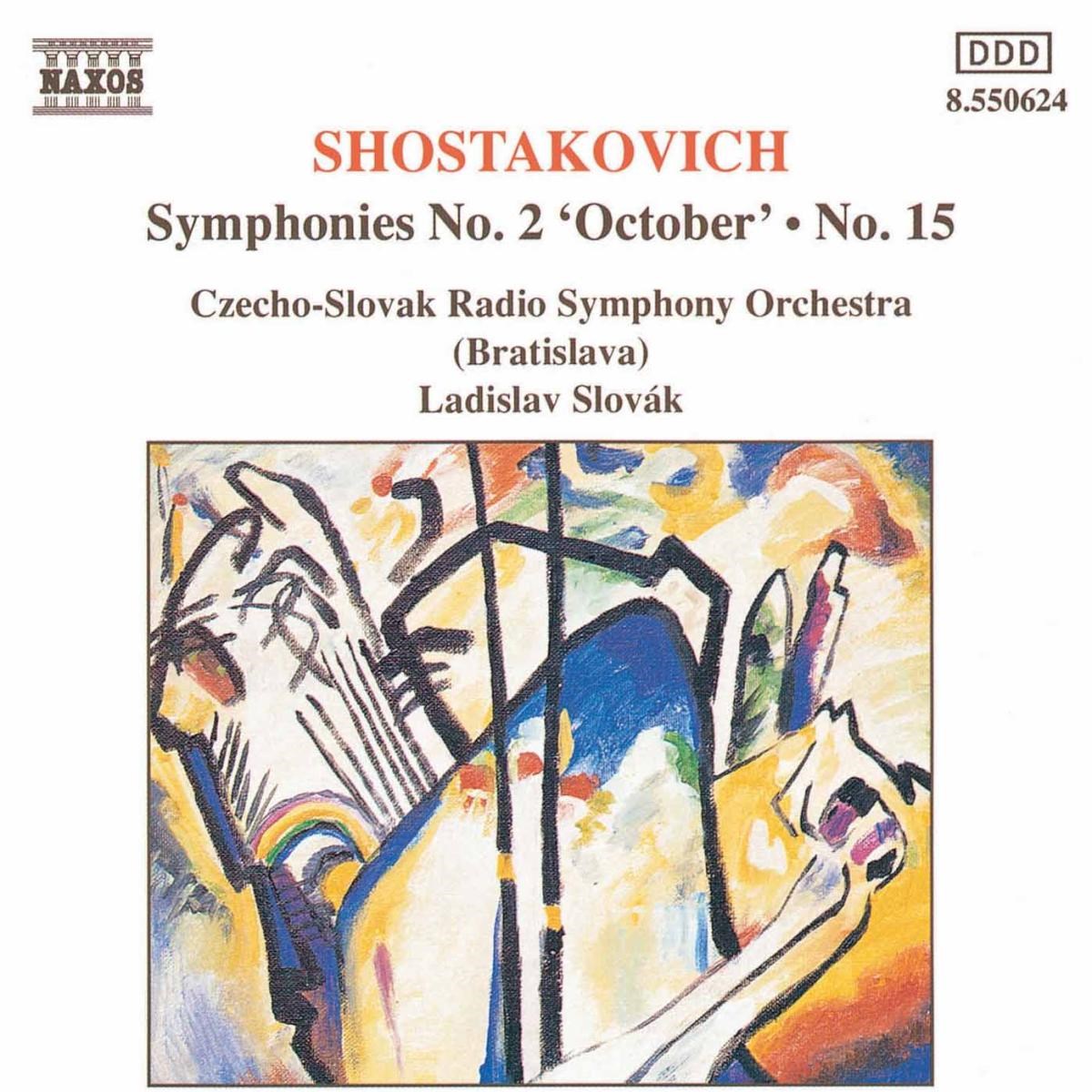 Afbeelding van Czecho-Slovak Radio Symphony Orchestra - Shostakovich: Symphony No.2 & 15