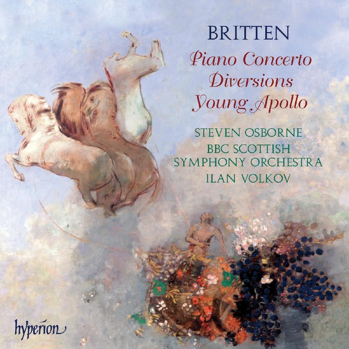 Afbeelding van Steven Osborne, BBC Scottish Symphony Orchestra, Ilan Volkov - Britten: Piano Concerto | Diversions | Young Apollo