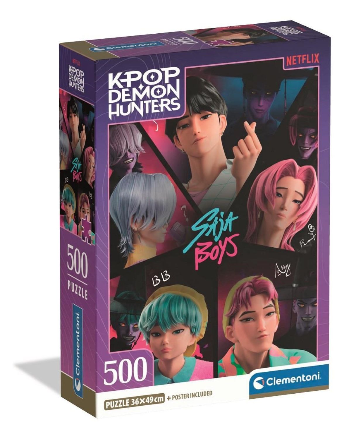 Afbeelding van K-Pop Demon Hunters 1 (Compact box 500 stukjes)