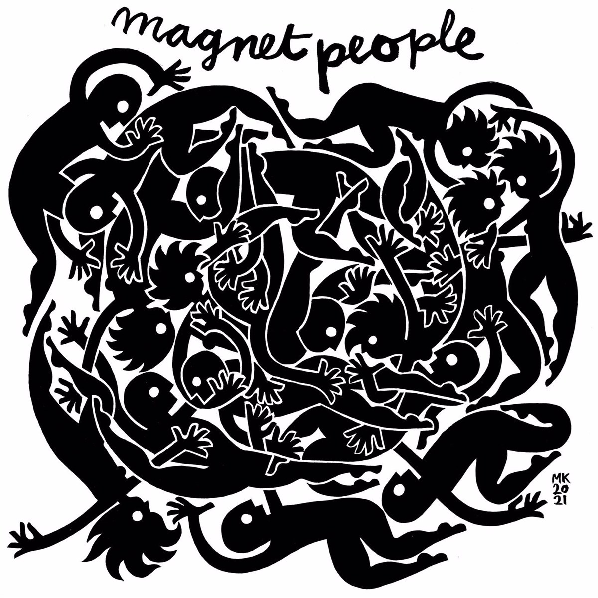 Afbeelding van Pizza Knife - Magnetic People
