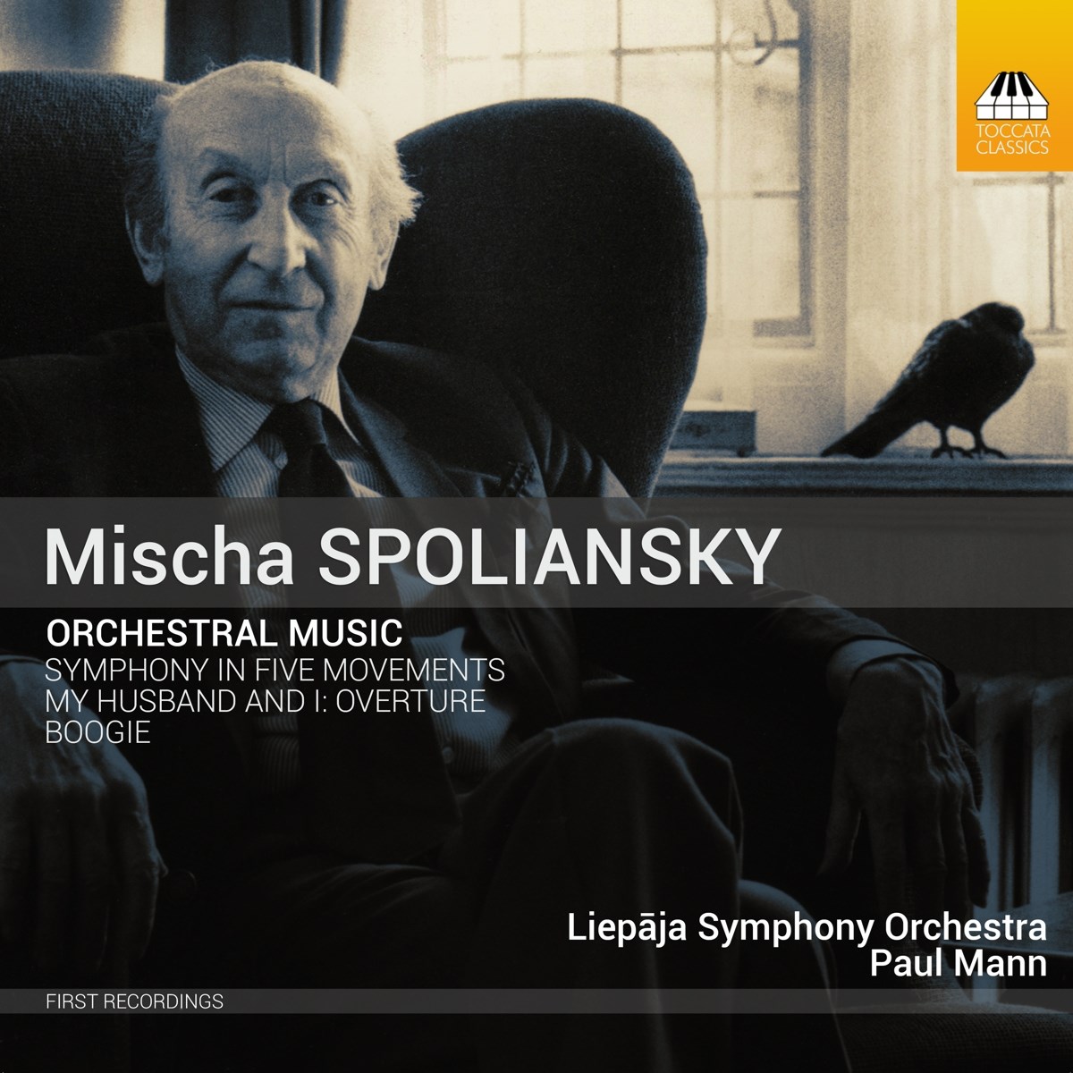 Afbeelding van Liepaja Symphony Orchestra, Paul Mann - Spoliansky: Orchestral Music