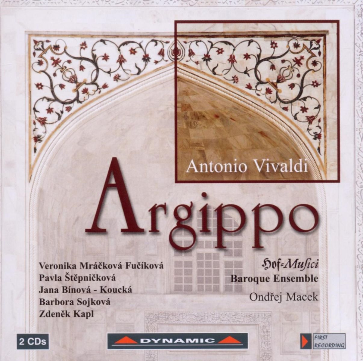 Hofmusici Baroque Ensemble, Ondrej Macek - Vivaldi: Argippo