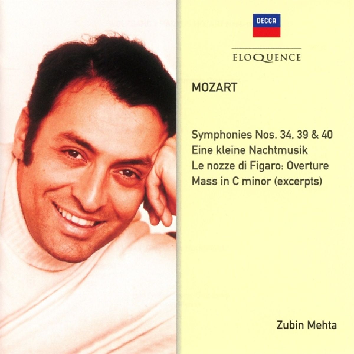 Afbeelding van Mozart: Symphonies n°34, 39 & 40 - Mass in C Minor