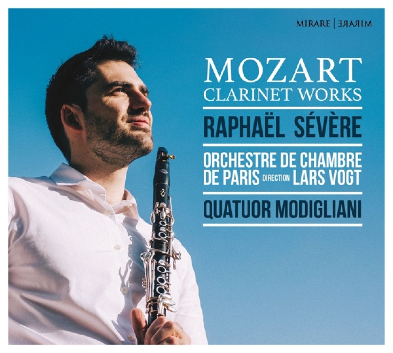 Afbeelding van Raphaël Sévère, Orchestre De Chambre De Paris, Lars Vogt, Quatuor Modigliani - Mozart: Clarinet Works