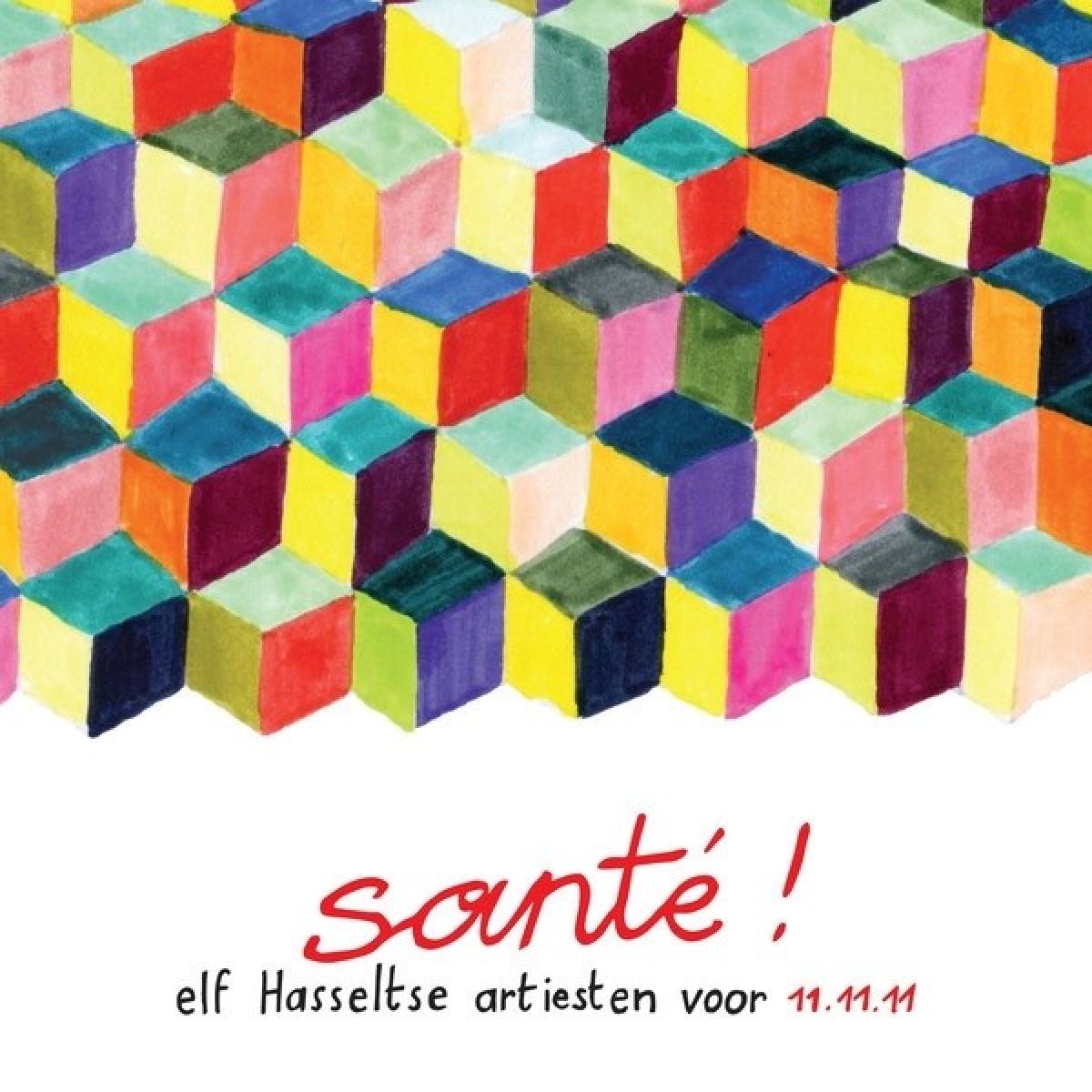 Afbeelding van Various Artists - 11 Hasseltse Artiesten - Santé!