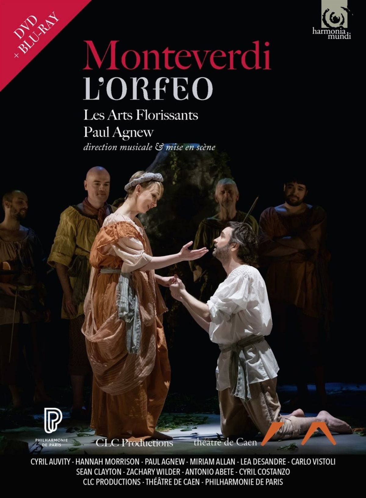 Afbeelding van Les Arts Florissants, Paul Agnew - Monteverdi: L'Orfeo