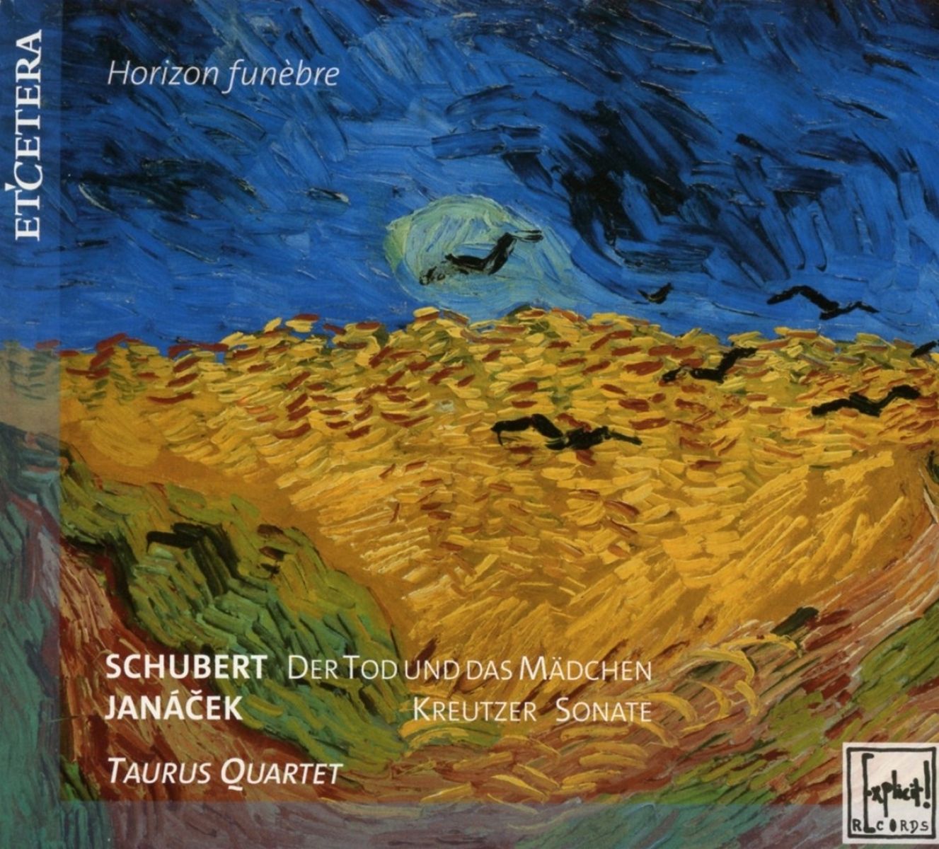 Afbeelding van Taurus Quartet - Der Tod Und Das Mädchen | Kreutzer Sonate