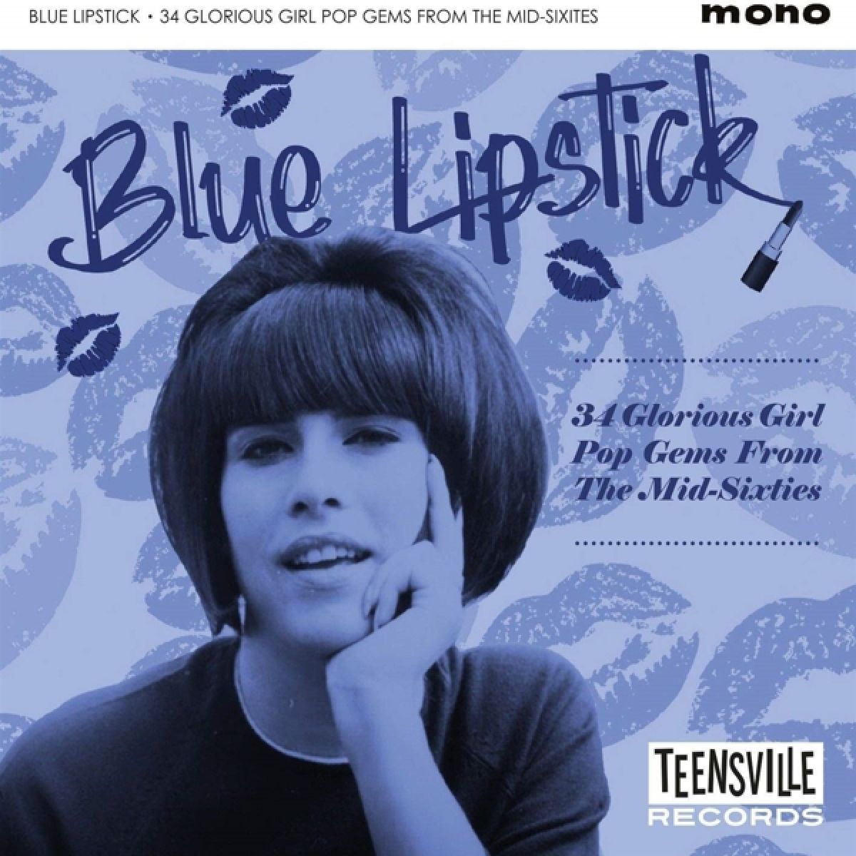 Afbeelding van Various Artists - Blue Lipstick (34 Glorious Girl Pop Gems From The Mid-Sixties)