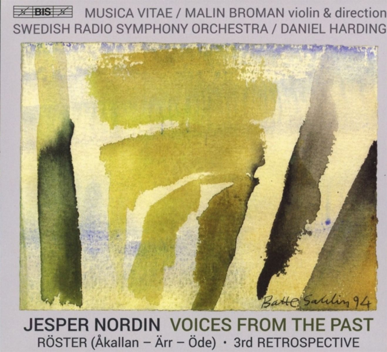 Afbeelding van Swedish Radio Symphony Orchestra, Daniel Harding - Saariaho: Voices From The Past
