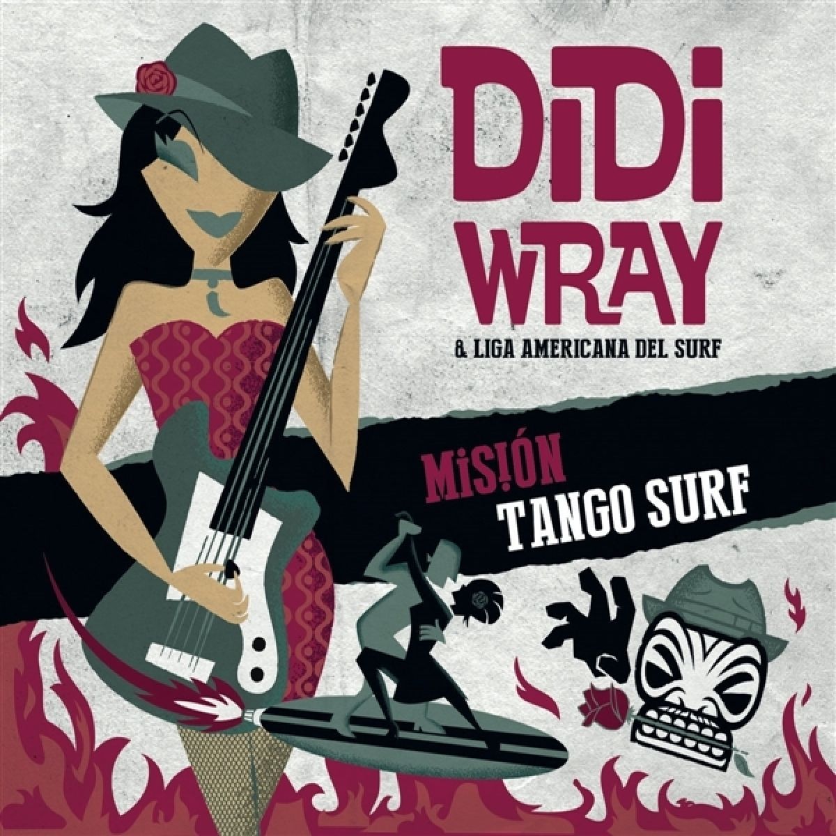 Didi Wray & Liga Americana Del Surf - Mision Tango Surf