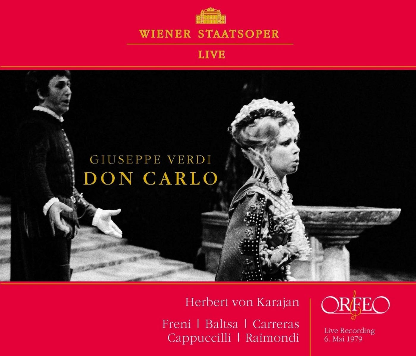 Mirella Freni, Baltsa, José Carreras, Cappu, Herbert Von Karajan - Verdi Don Carlo; Karajan