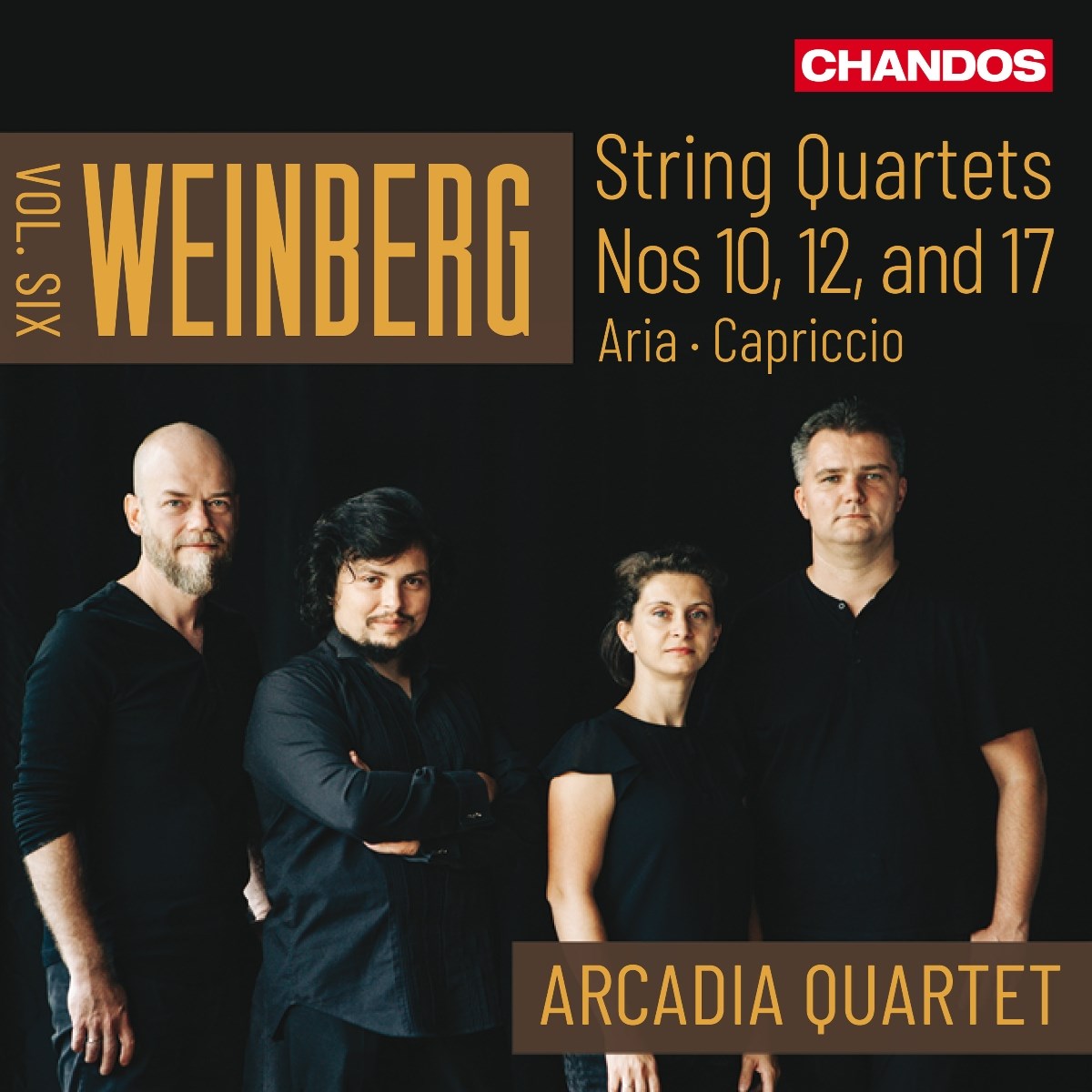 Afbeelding van Arcadia Quartet - Weinberg: String Quartets Volume 6