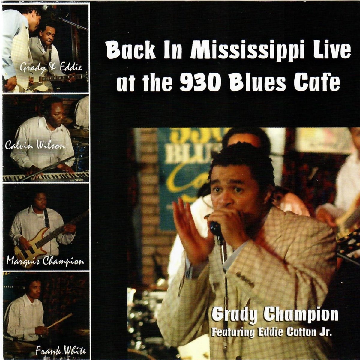 Afbeelding van Grady Champion - Back In Mississippi Live At The 930