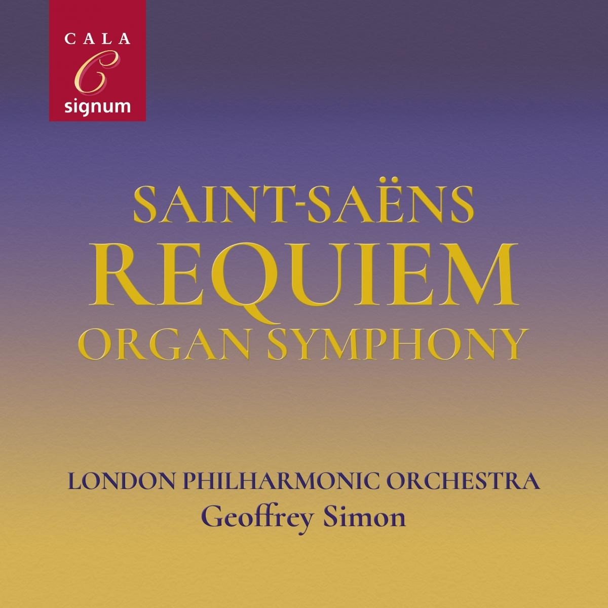 Afbeelding van Saint-Saens: Requiem/Organ Symphony