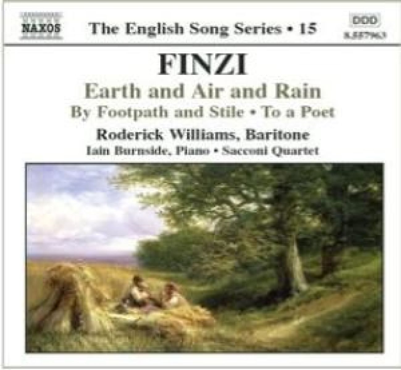 Afbeelding van Roderick Williams, Iain Burnside, Sacconi Quartet - Finzi: Earth And Air And Rain