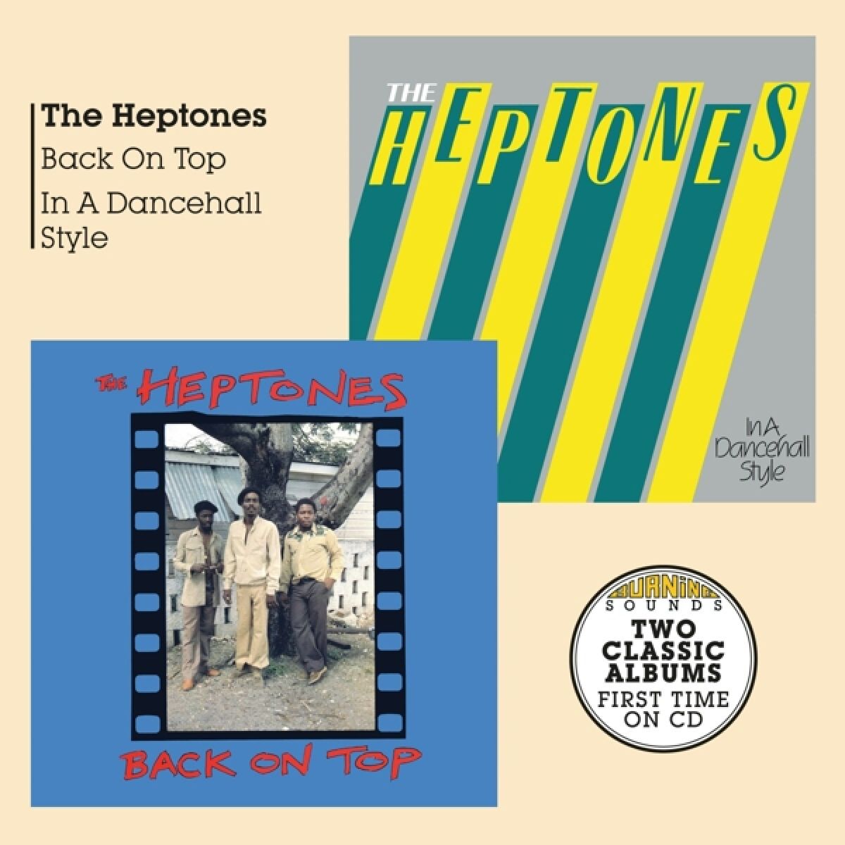 Afbeelding van The Heptones - Back On Top / In A Dancehall Style