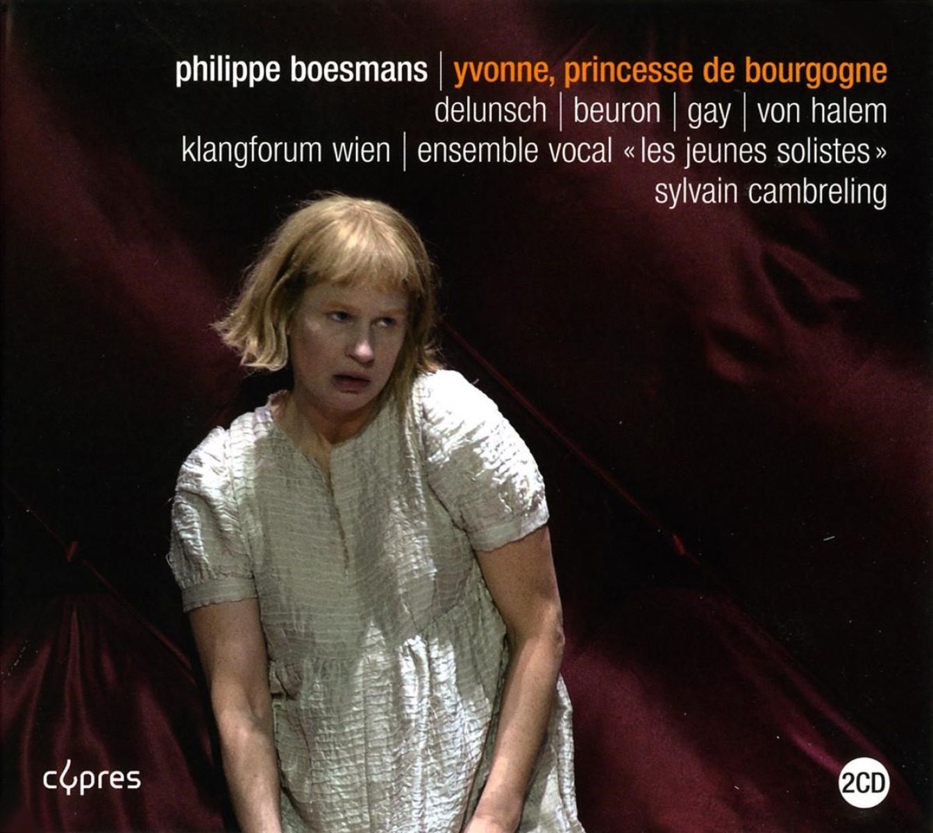Afbeelding van Klangforum Wien, Sylvian Cambreling - Boesmans: Yvonne, Princesse De Bourgogne