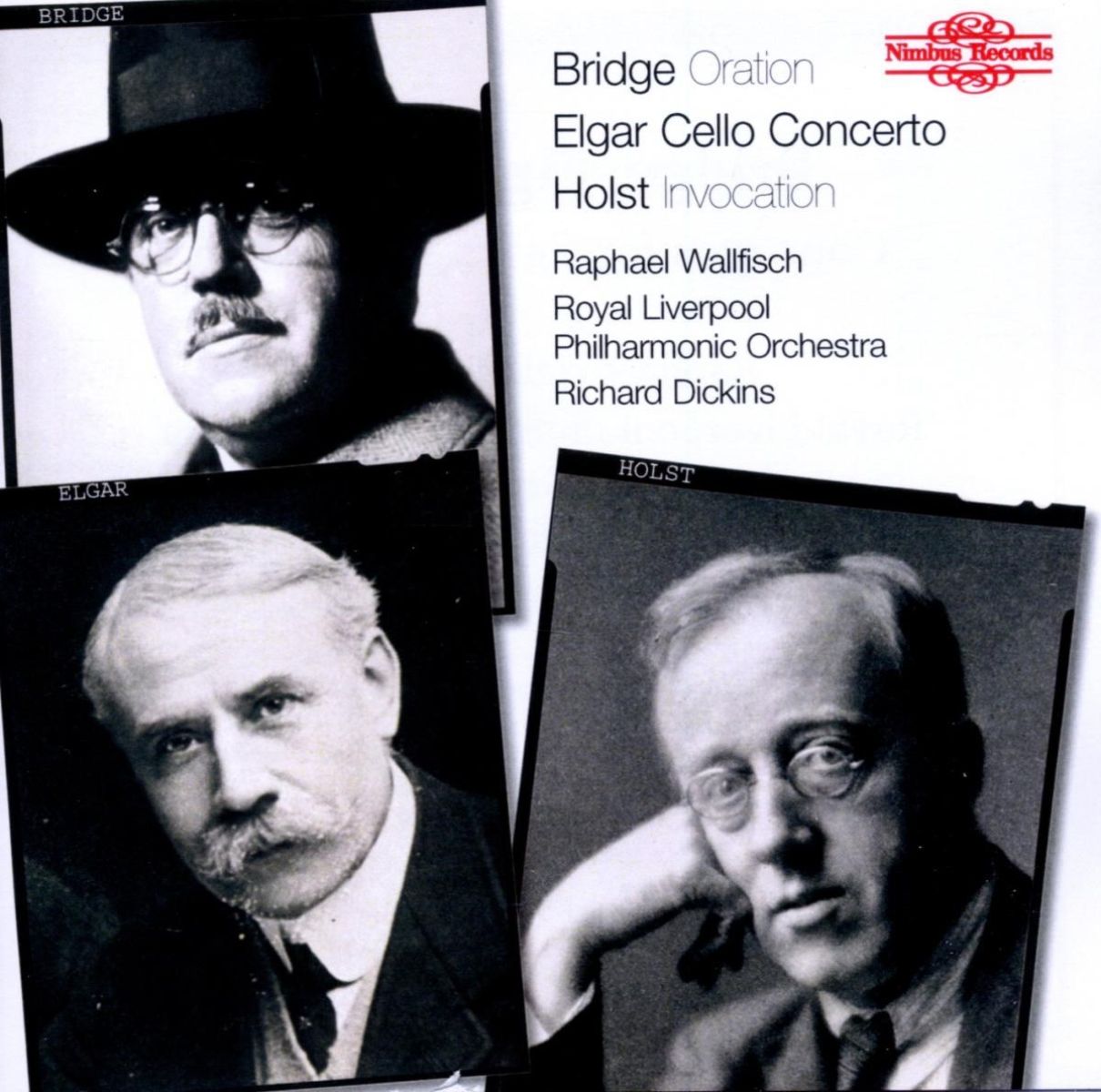 Raphael Wallfisch, Royal Liverpool Philharmonic Orchestra, Richard Dickins - Concertos For Cello & Orchestra