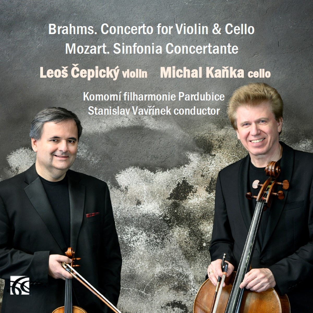 Afbeelding van Leos Cepicky, Michal Kanka, Komorni Filharmonie Pardubice, Stanislav Vavrinek - Brahms | Mozart: Works For Violin, Cello & Orchestra