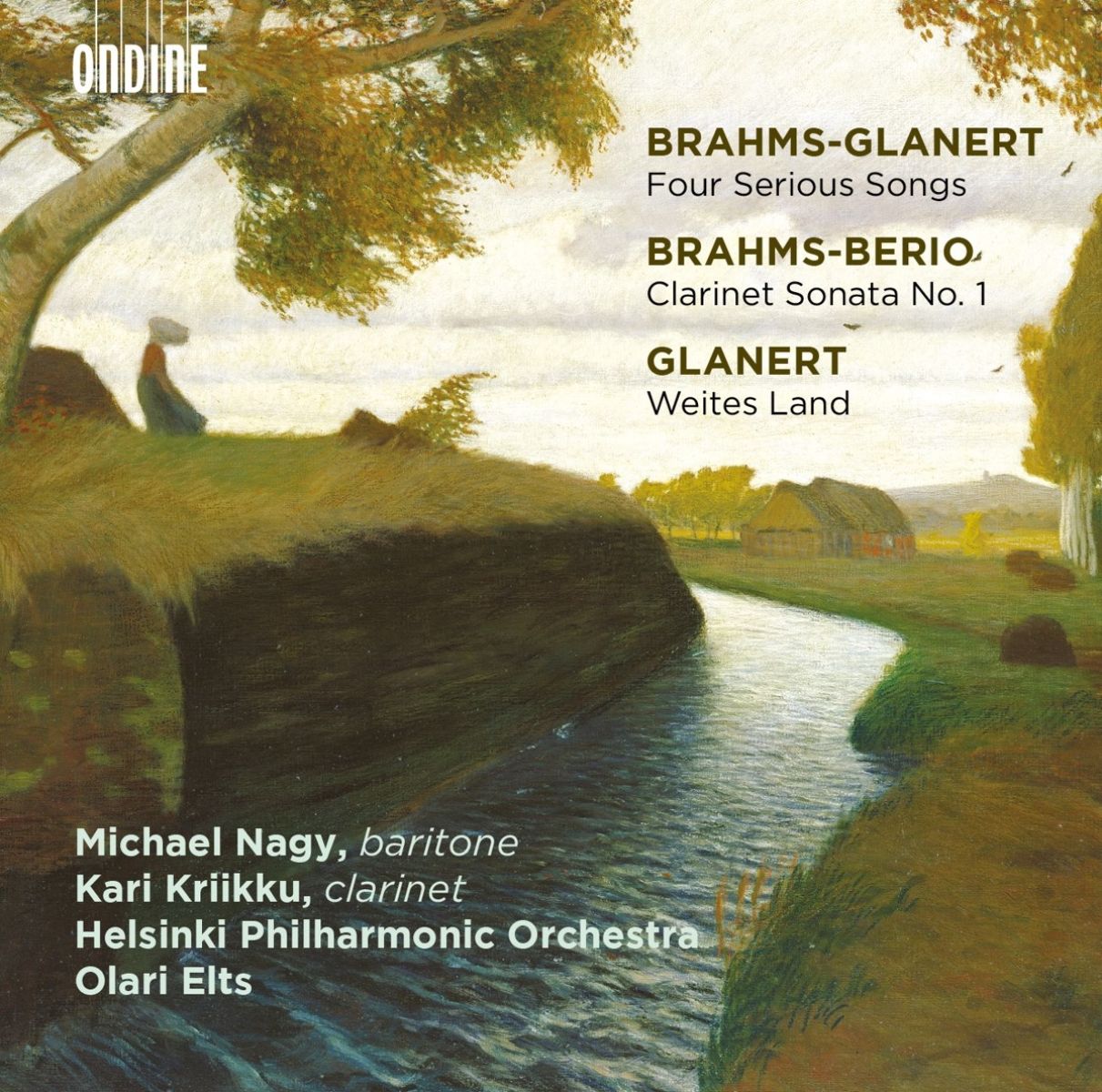 Afbeelding van Helsinki Philharmonic Orchestra, Kari Kriikku, Michael Nagy - Four Preludes And Serious Songs