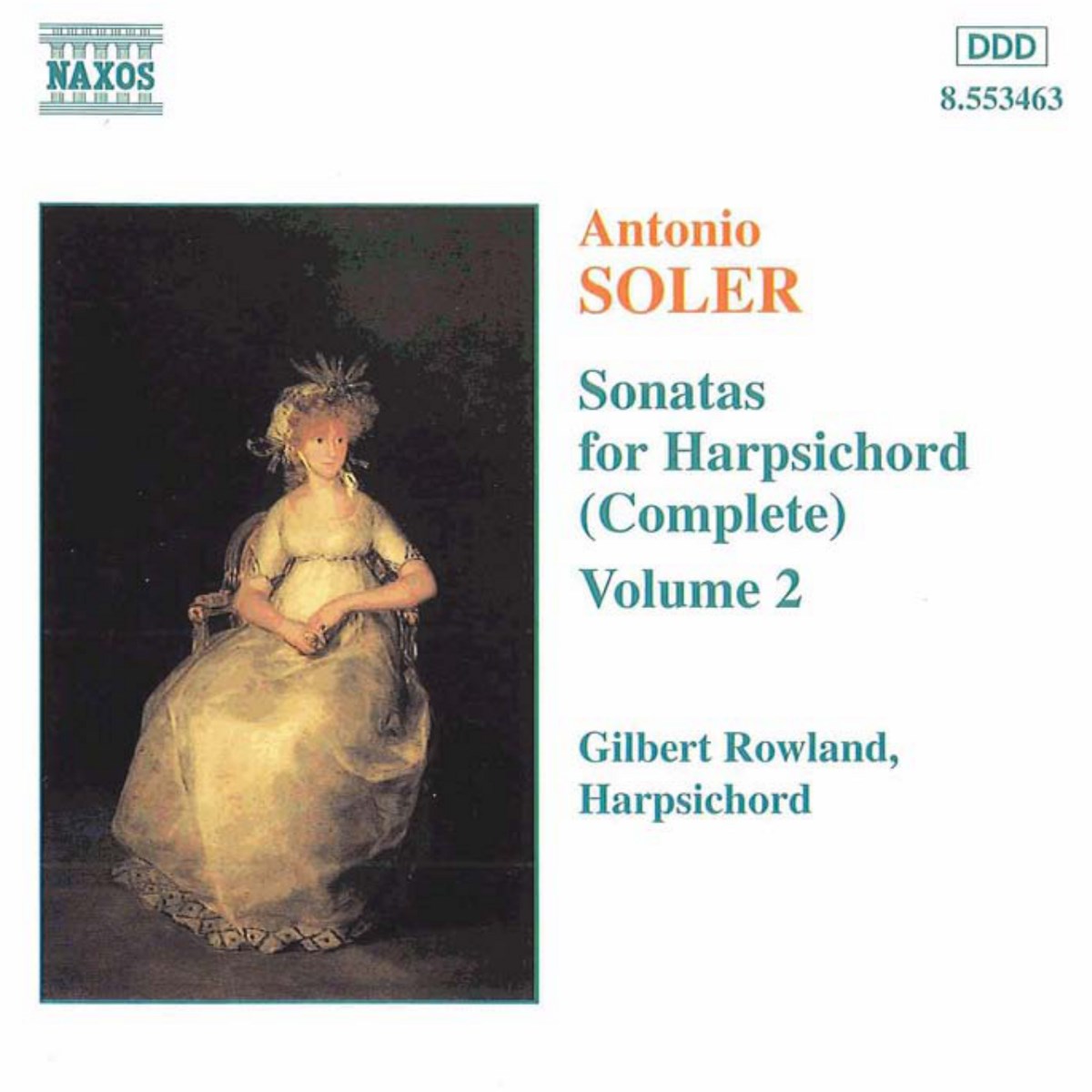 Gilbert Rowland - Soler: Harpsichord Sonatas 2