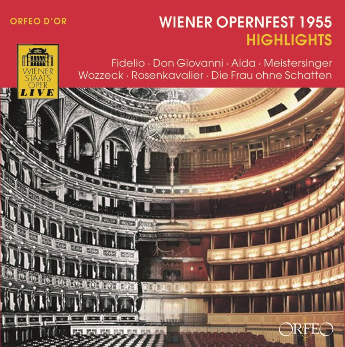 Afbeelding van Chor Und Orchester Der Wiener Staat, Karl Böhm - Wiener Opernfest 1955 Highlights