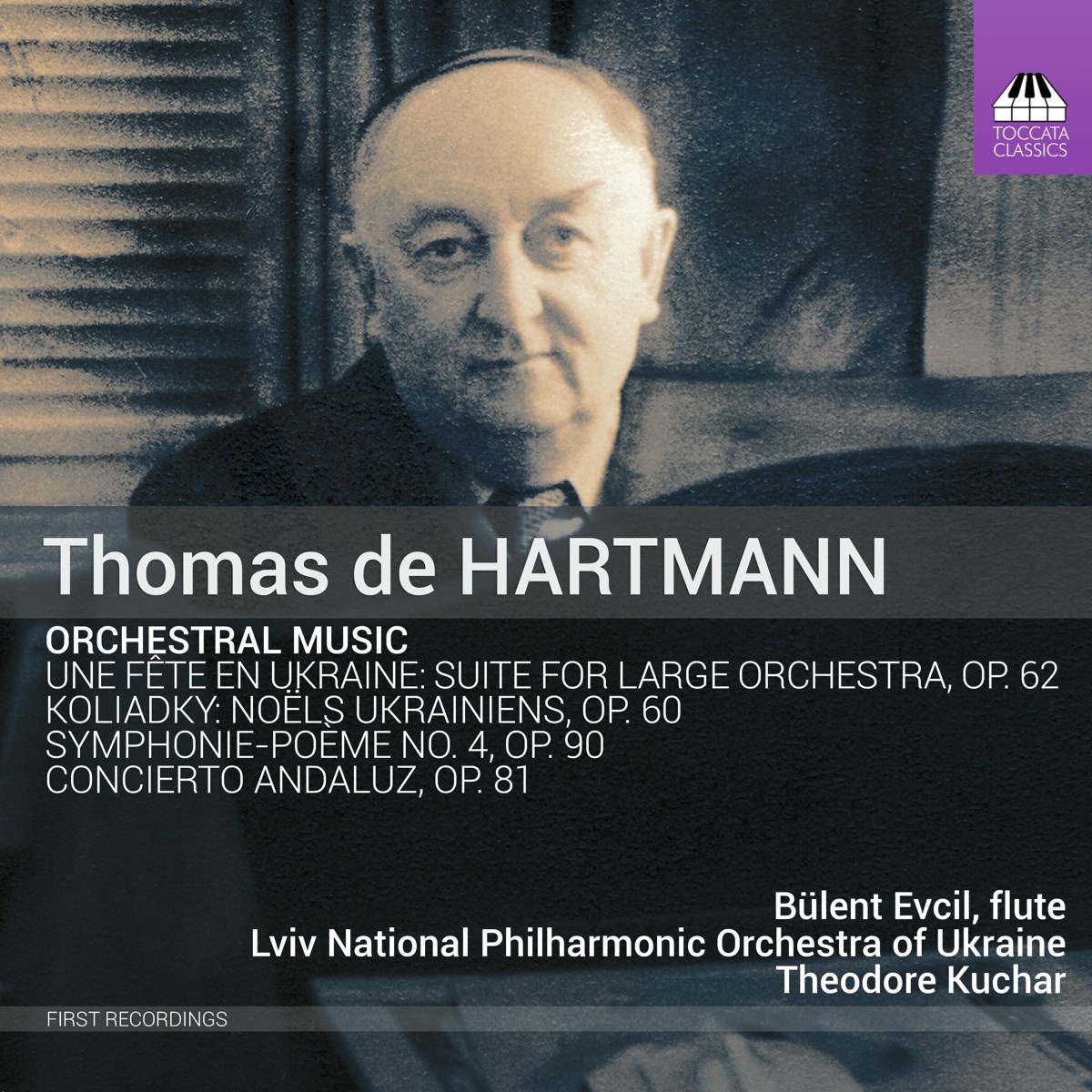 Afbeelding van Bülent Evcil, Lviv National Philharmonic Symphony, Theodore Kuchar - Hartmann: Orchestral Music