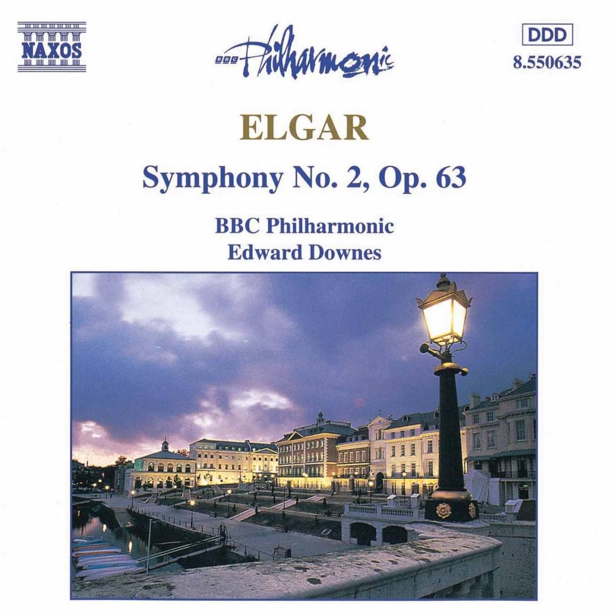 Afbeelding van BBC Philharmonic Orchestra, Edward Downes - Elgar: Symphony No.2, op.63