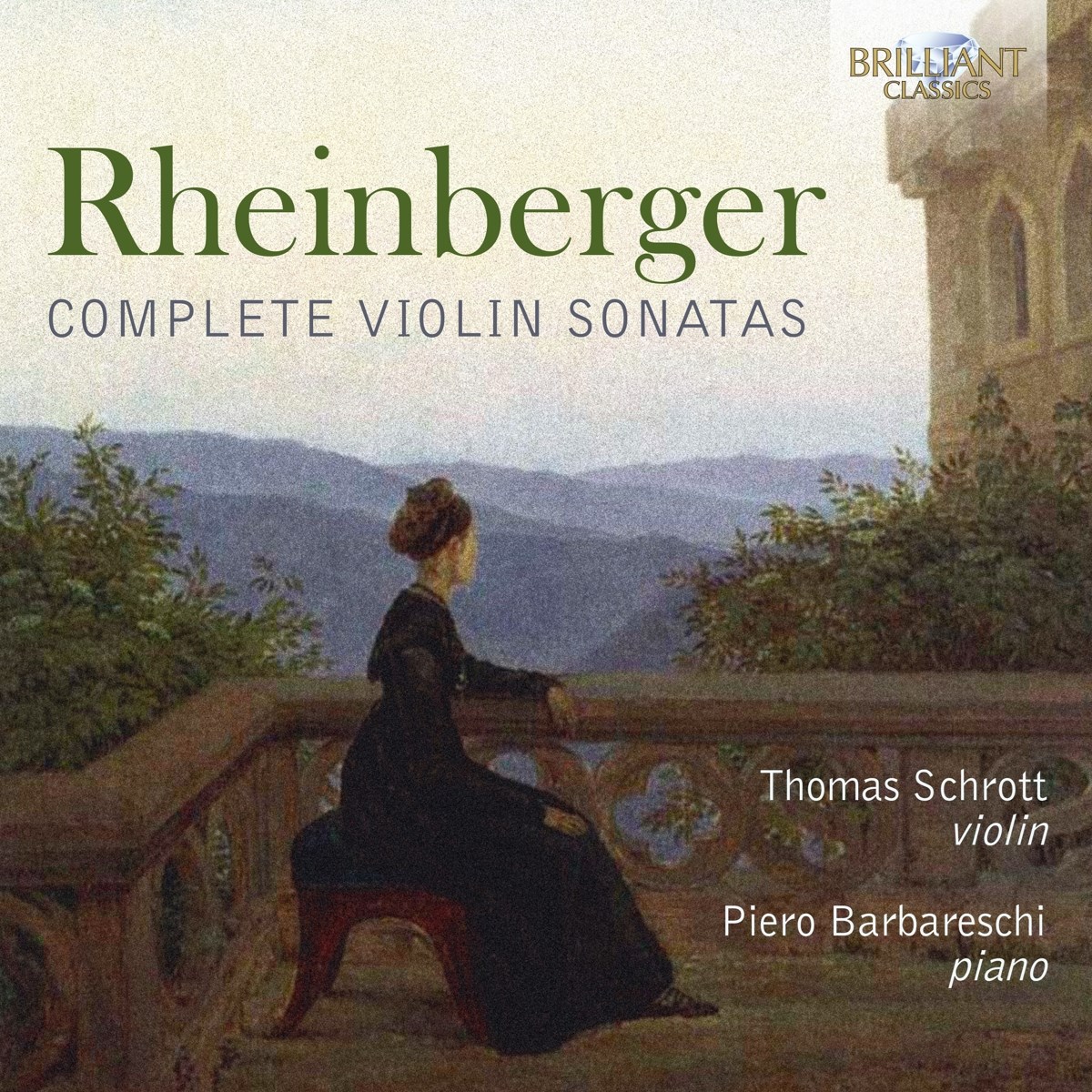 Afbeelding van Thomas Schrott, Piero Barbareschi - Rheinberger: Complete Violin Sonatas