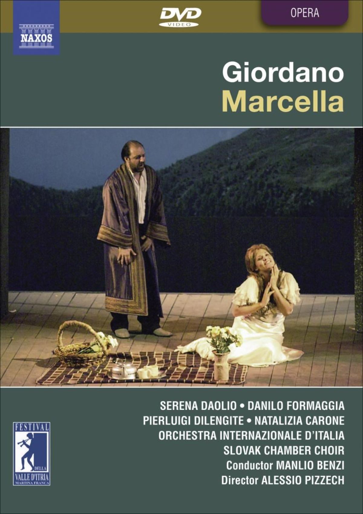 Afbeelding van Orchestra Internazionale d'Italia, Manlio Benzi - Giordano: Marcella