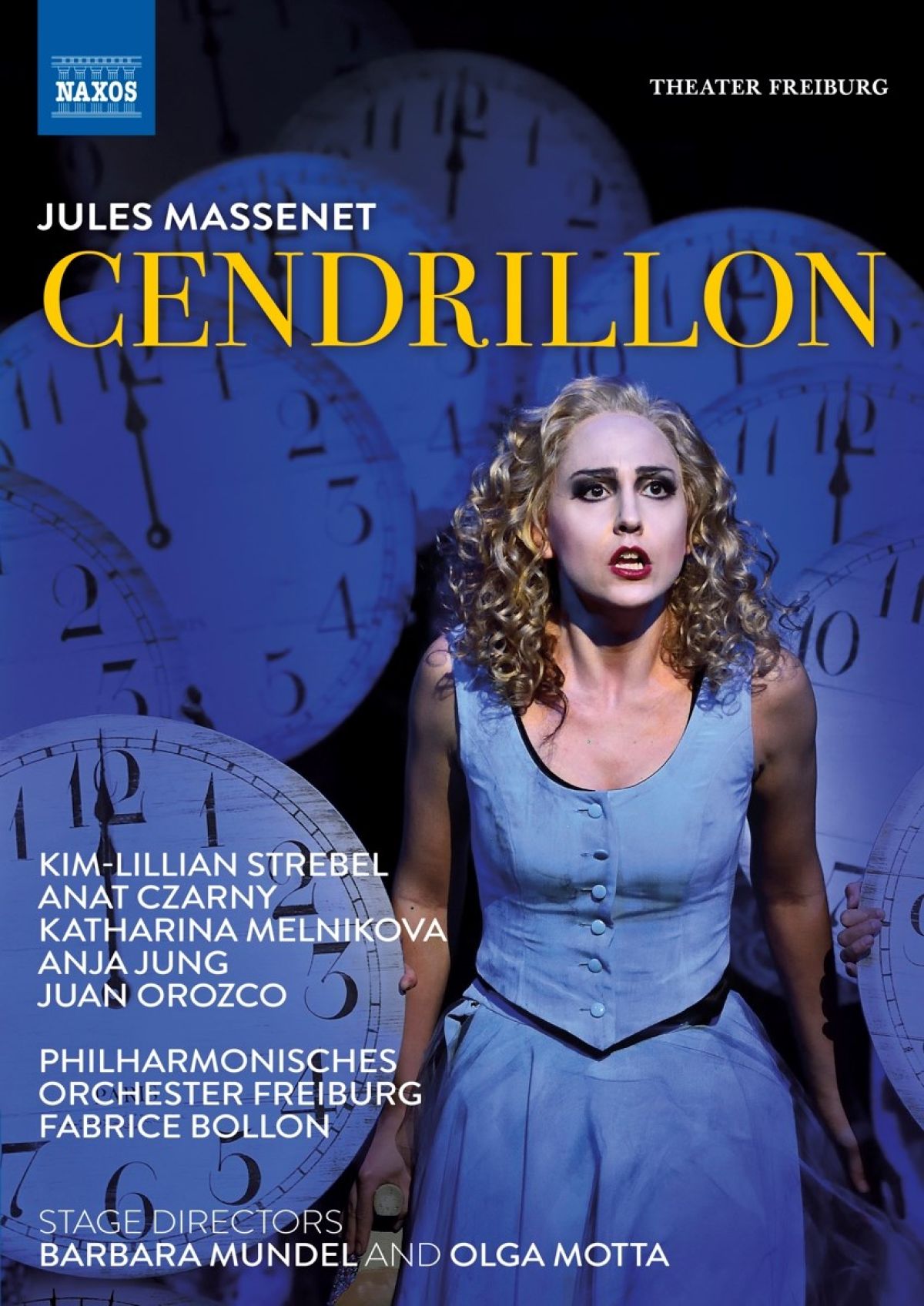 Afbeelding van Soloists, Philharmonisches Orchester Freiburg, Fabrice Bollon - Massenet: Cendrillon