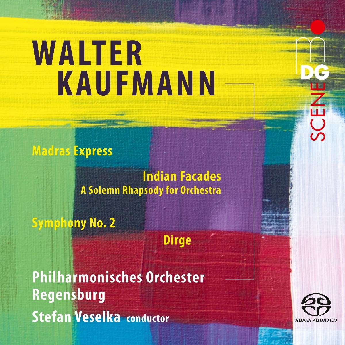 Afbeelding van Stefan Veselka, Philharmonisches Orchester Regensburg - Kaufmann: Orchestral Works