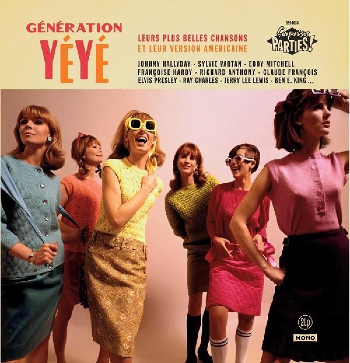 Afbeelding van Various Artists - Génération Yéyé Leurs Plus Belles Chansons Et Leur Version Américaine