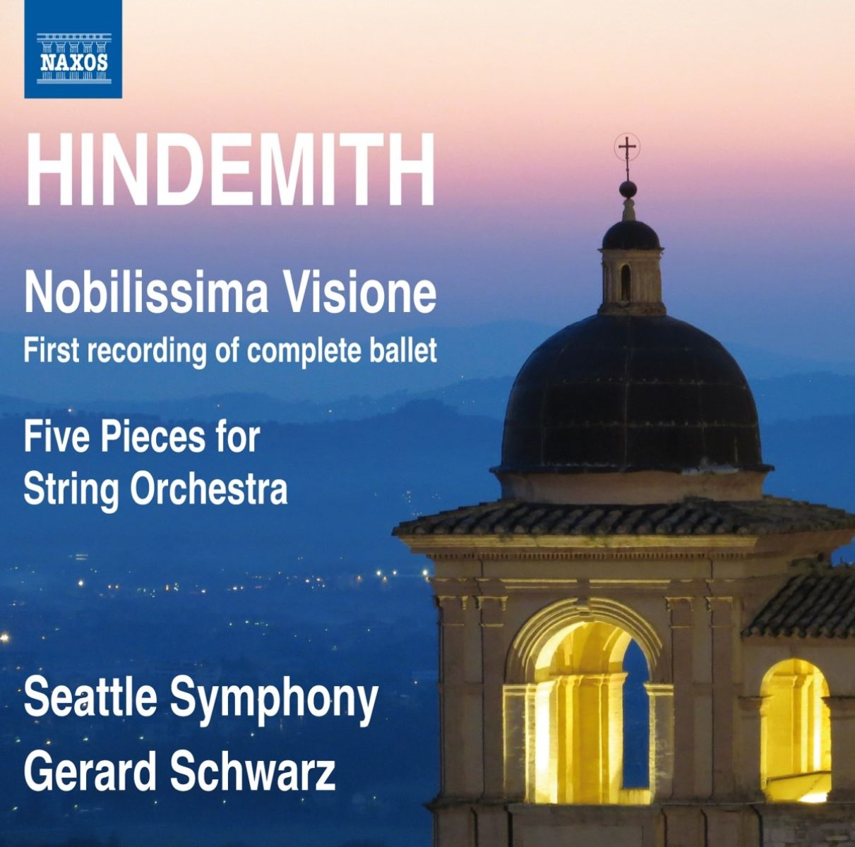Afbeelding van Seattle Symphony Orchestra, Gerard Schwarz - Hindemith: Nobilissima Visione (Complete Ballet), Five Pieces