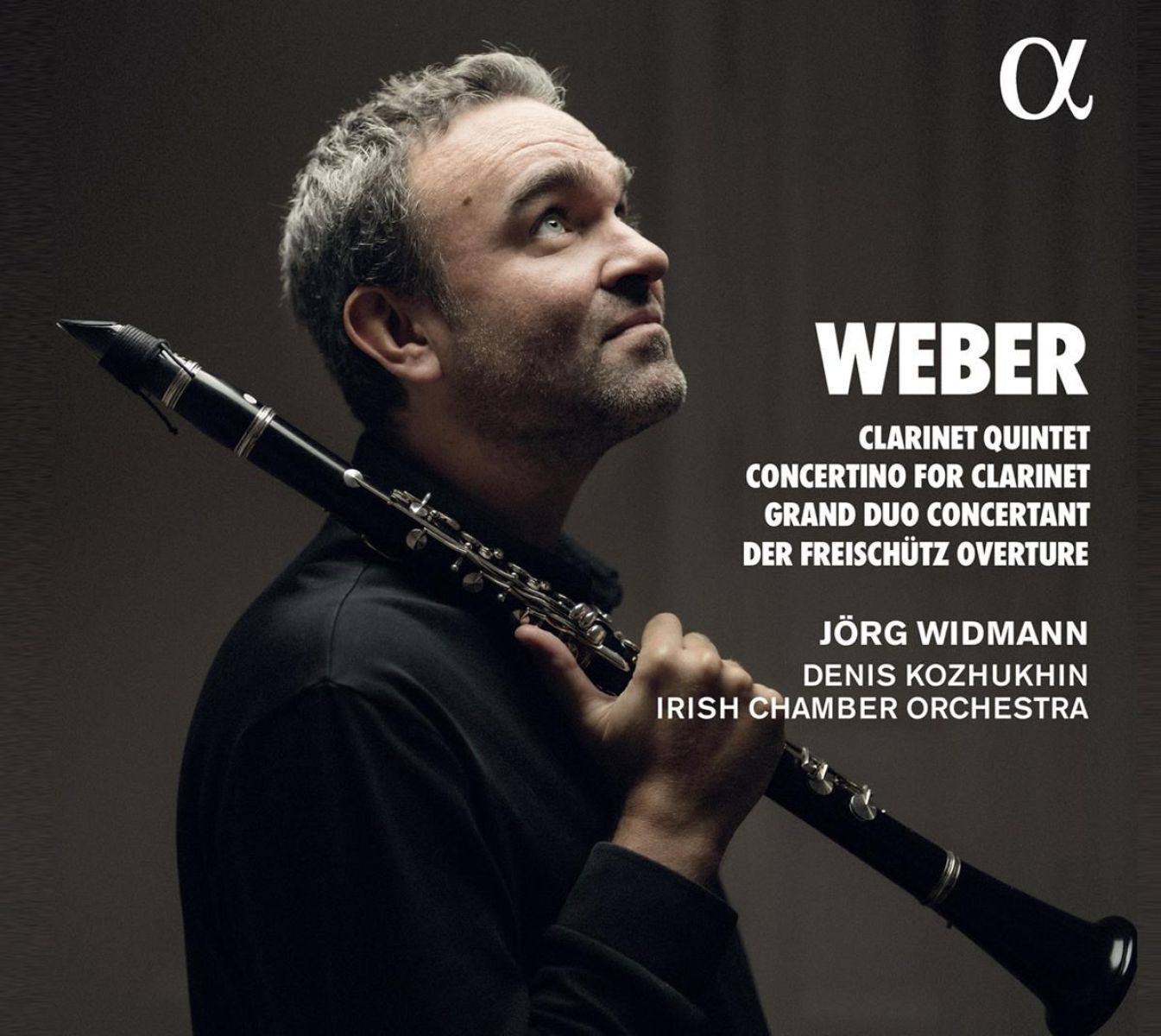 Afbeelding van Irish Chamber Orchestra, Jörg Widmann, Sergei Nakariakov - Von Weber: Clarinet Quintet, Concertino For Clarinet, Grand Duo Concertant | Der Freischütz Overture