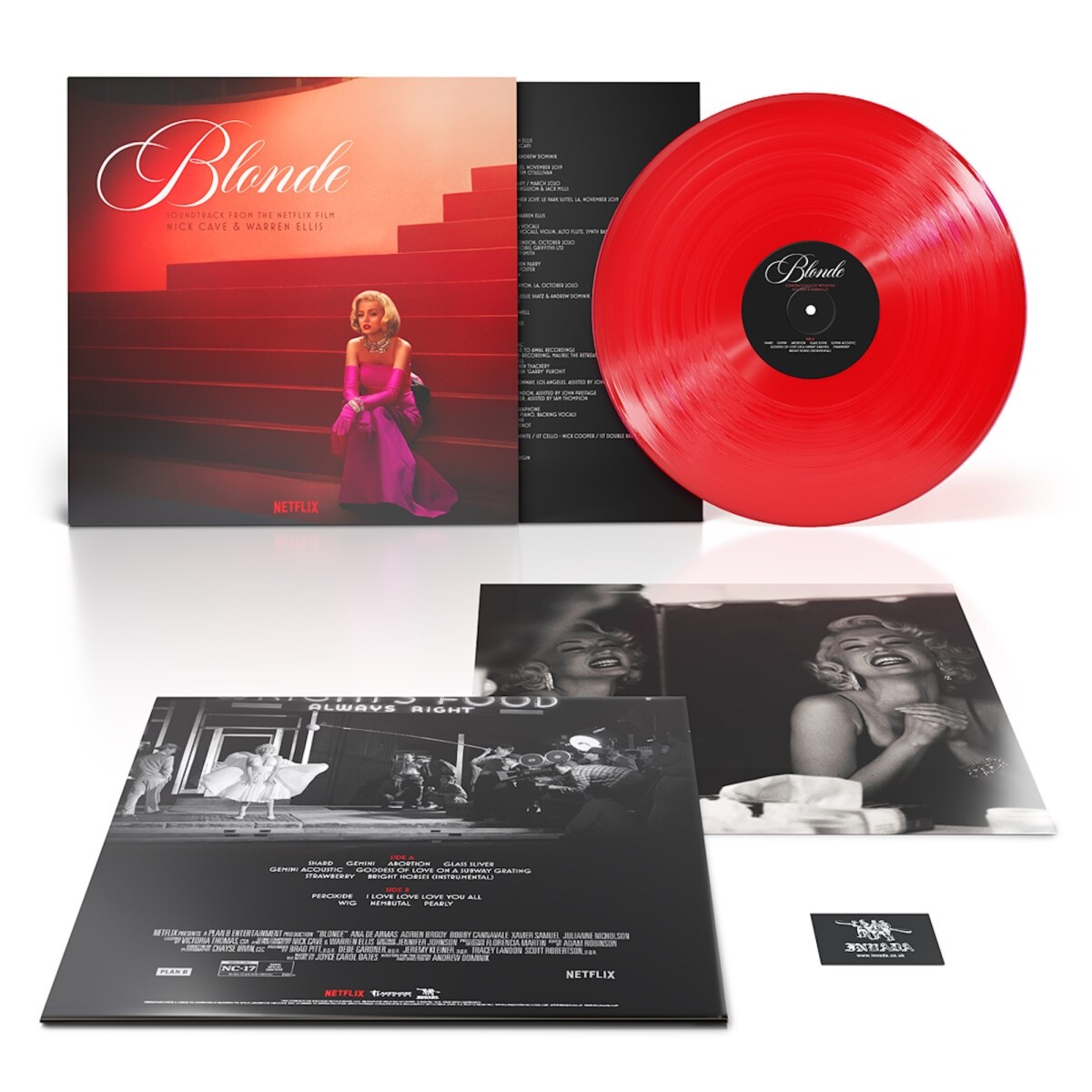 Afbeelding van Nick Cave & Warren Ellis - Blonde (Soundtrack From The Netflix Film)