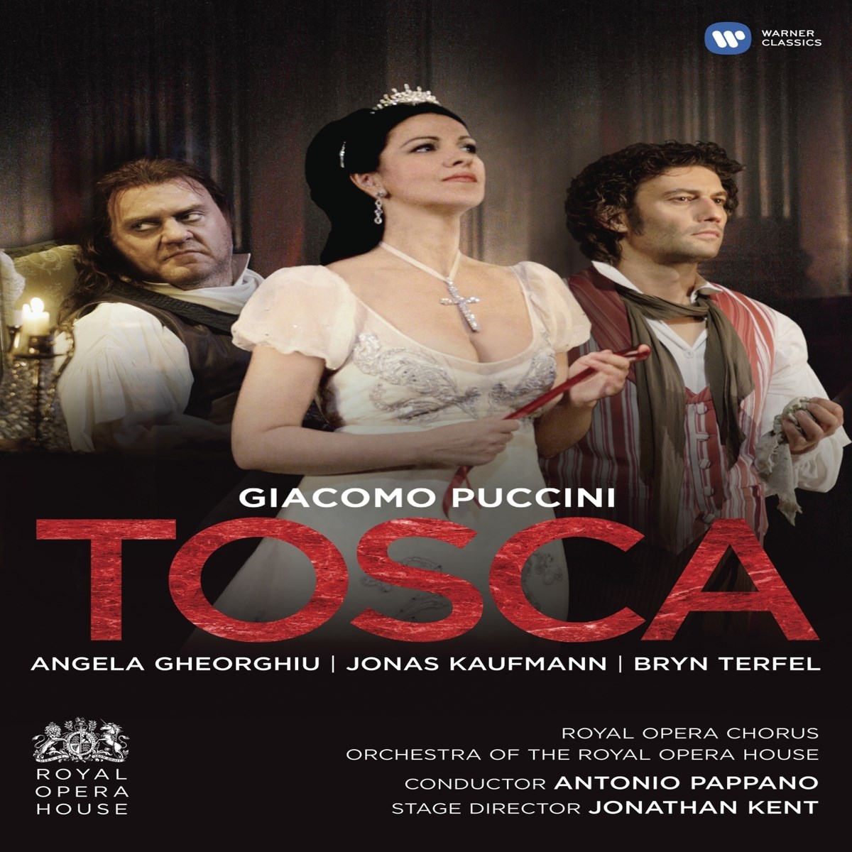 Afbeelding van Angela Gheorghiu & Antonio Pappano - Puccini: Tosca (Royal Opera House)