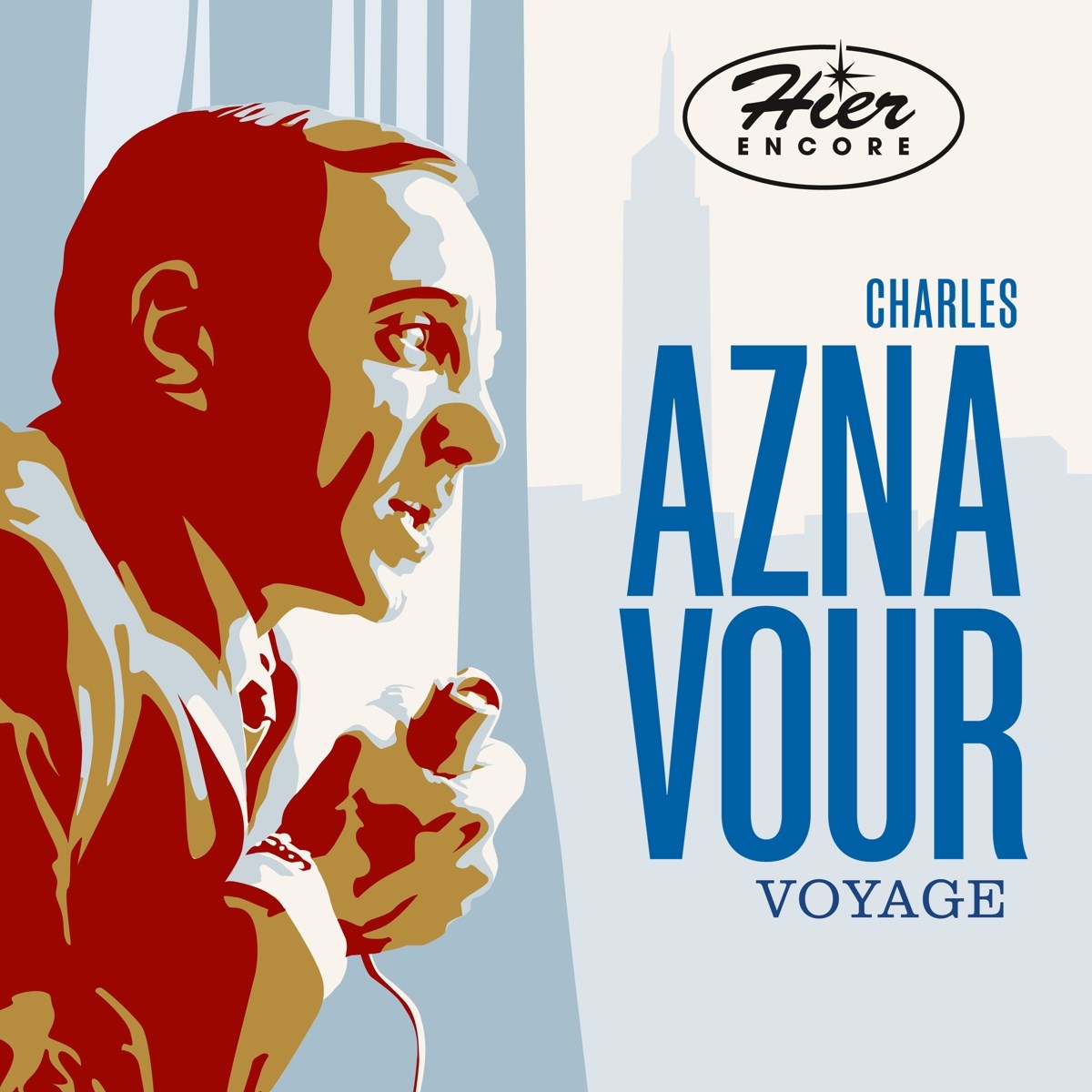 Afbeelding van Charles Aznavour - Hier Encore, Le Voyage
