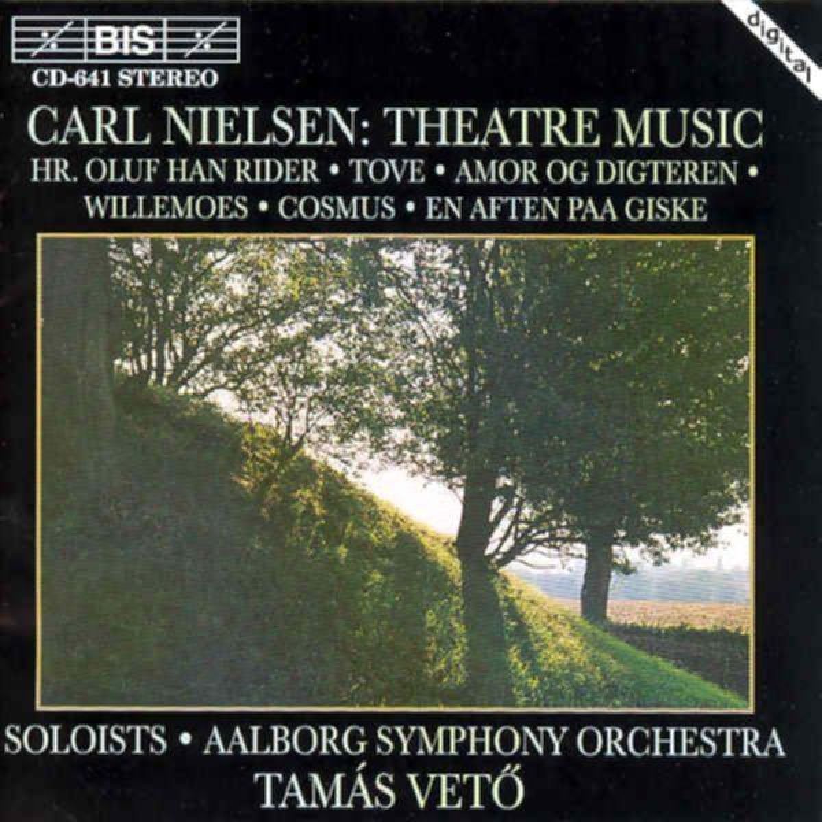 Afbeelding van Aalborg Symphony Orchestra, Tamás Veto - Nielsen: Theatre Music