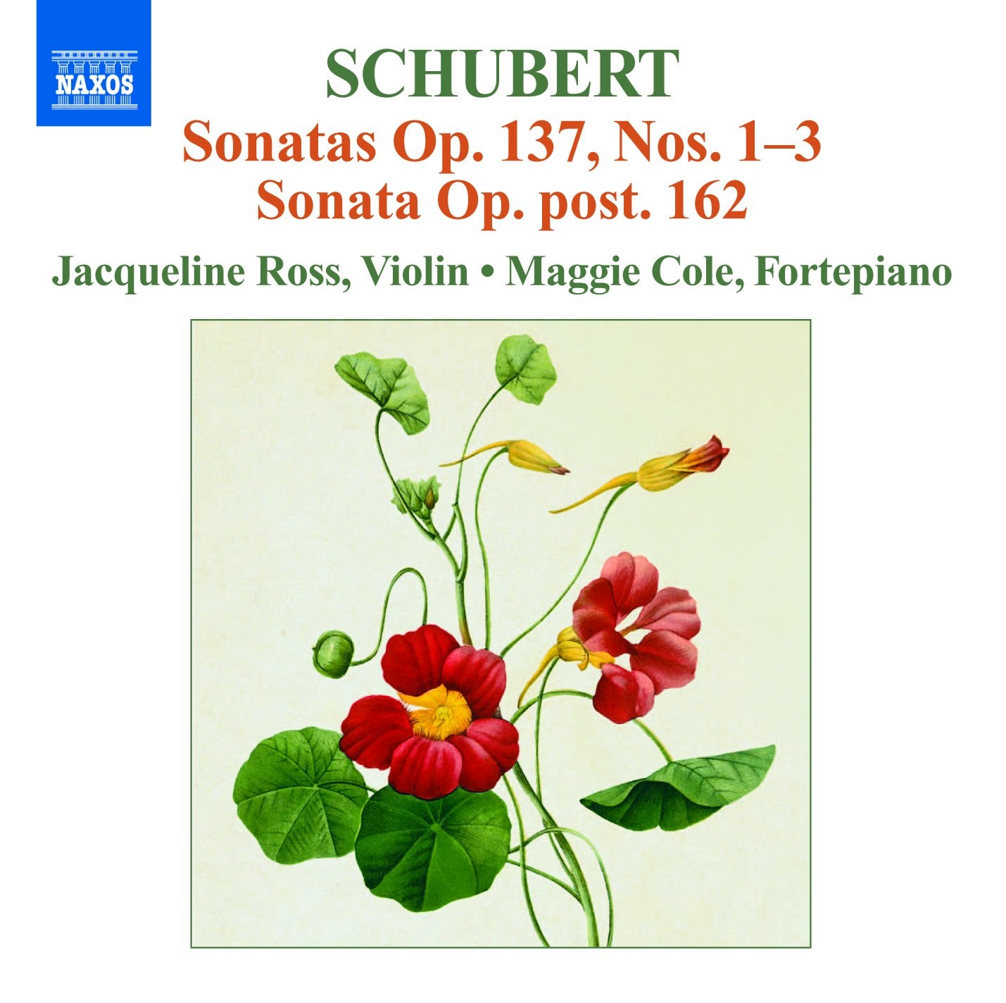 Afbeelding van Jacqueline Ross & Maggie Cole - Schubert: Sonatas Op.137 Nos. 1-3/Sonata Op.Post. 162