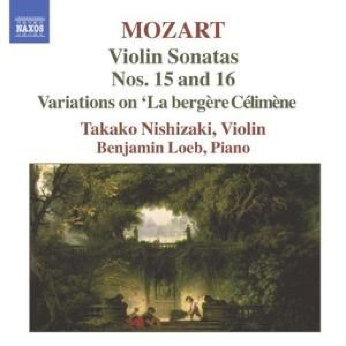 Afbeelding van Takako Nishizaki & Benjamin Loeb - Mozart: Sonates For Violin And Piano Volume 5
