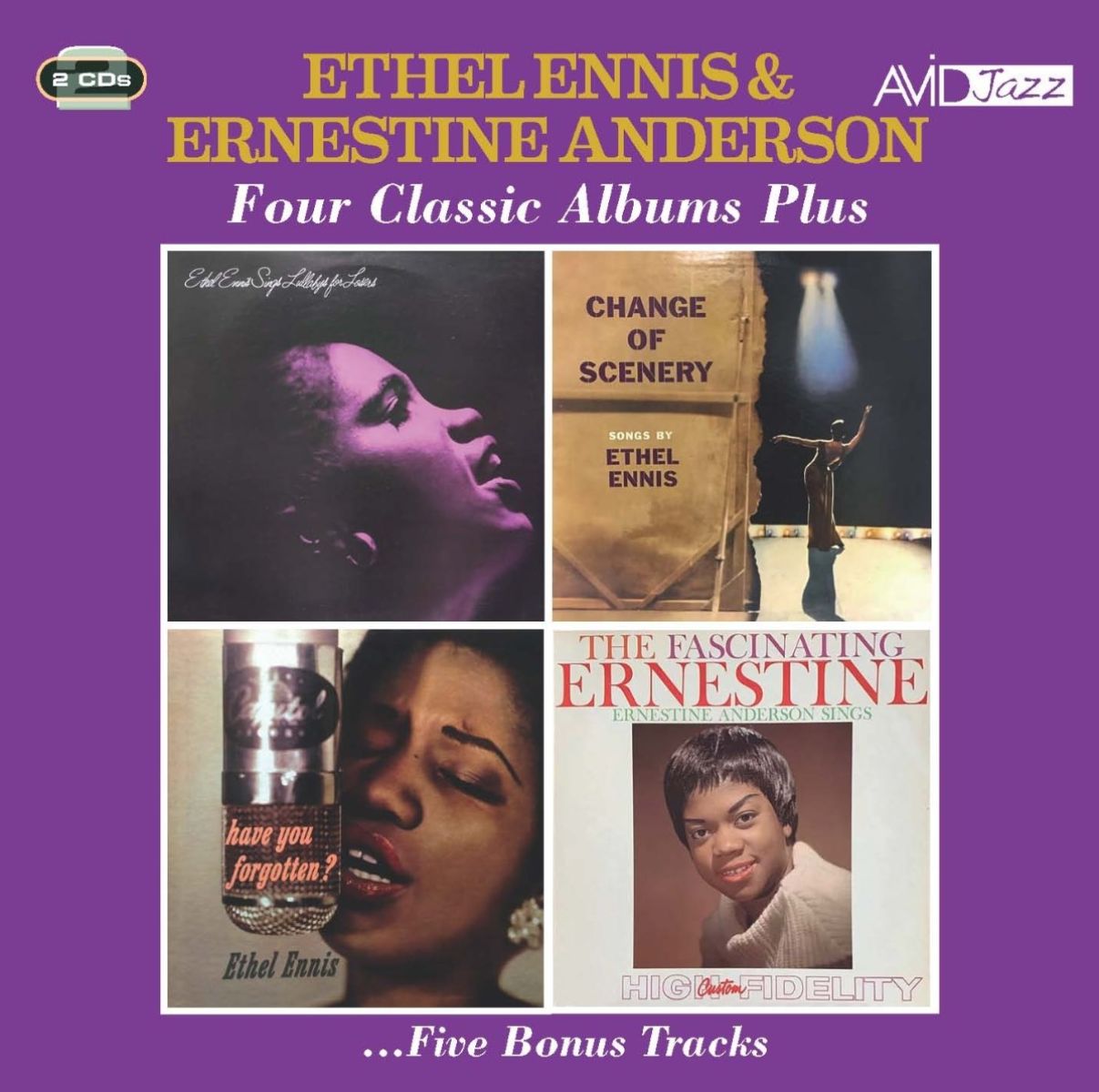 Afbeelding van Ethel Ennis & Ernestine Anderson - Four Classic Albums Plus Five Bonus Tracks