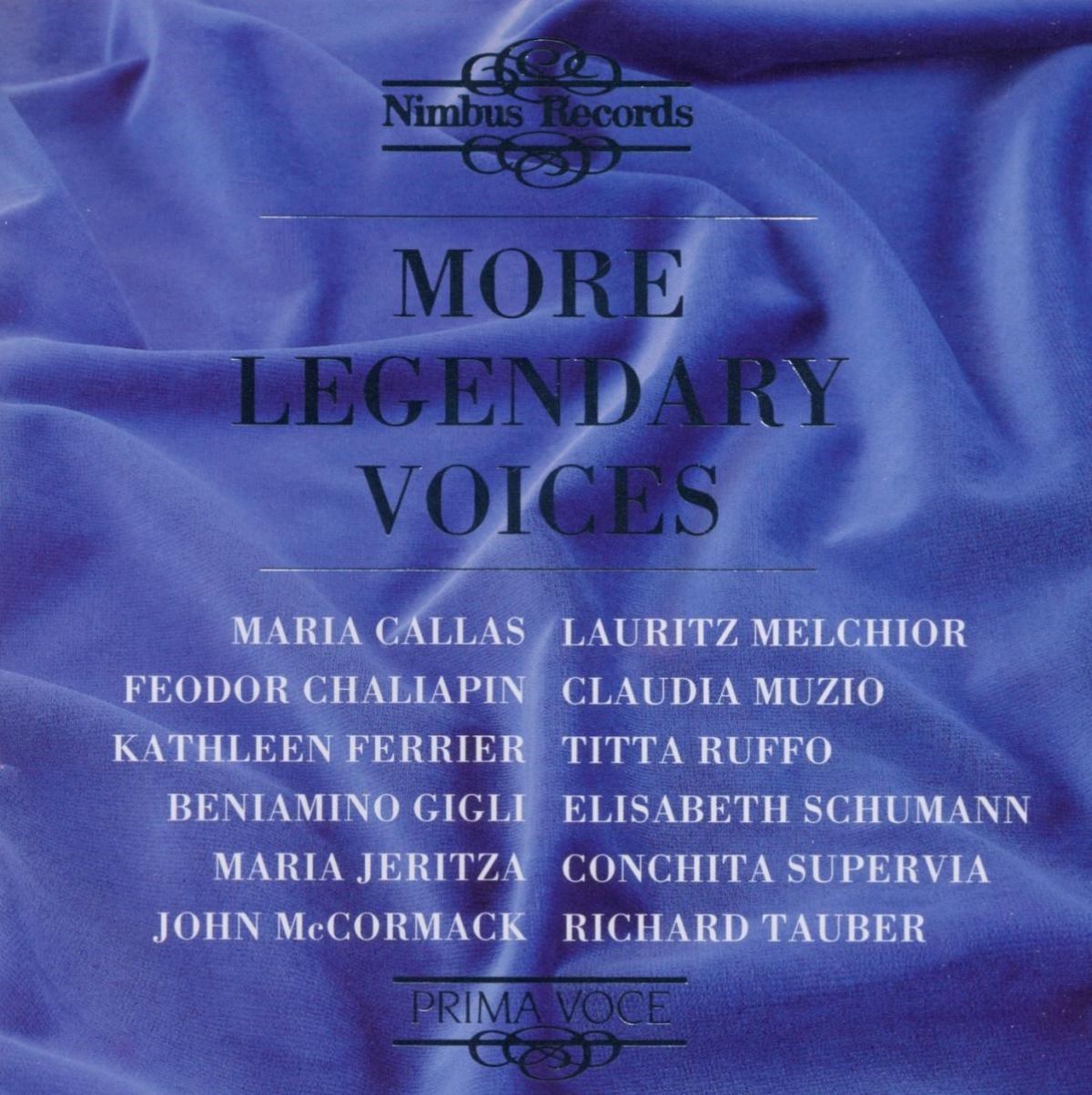 Various Artists - More Legendary Voices