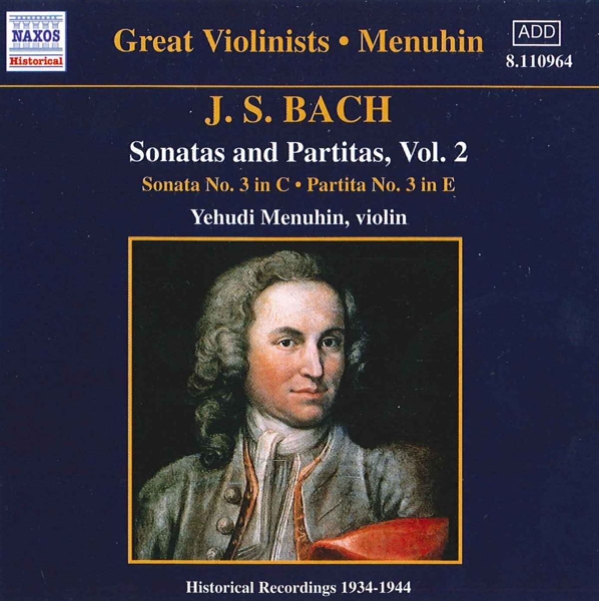 Yehudi Menuhin - J.S. Bach: Sonatas & Partitas 2