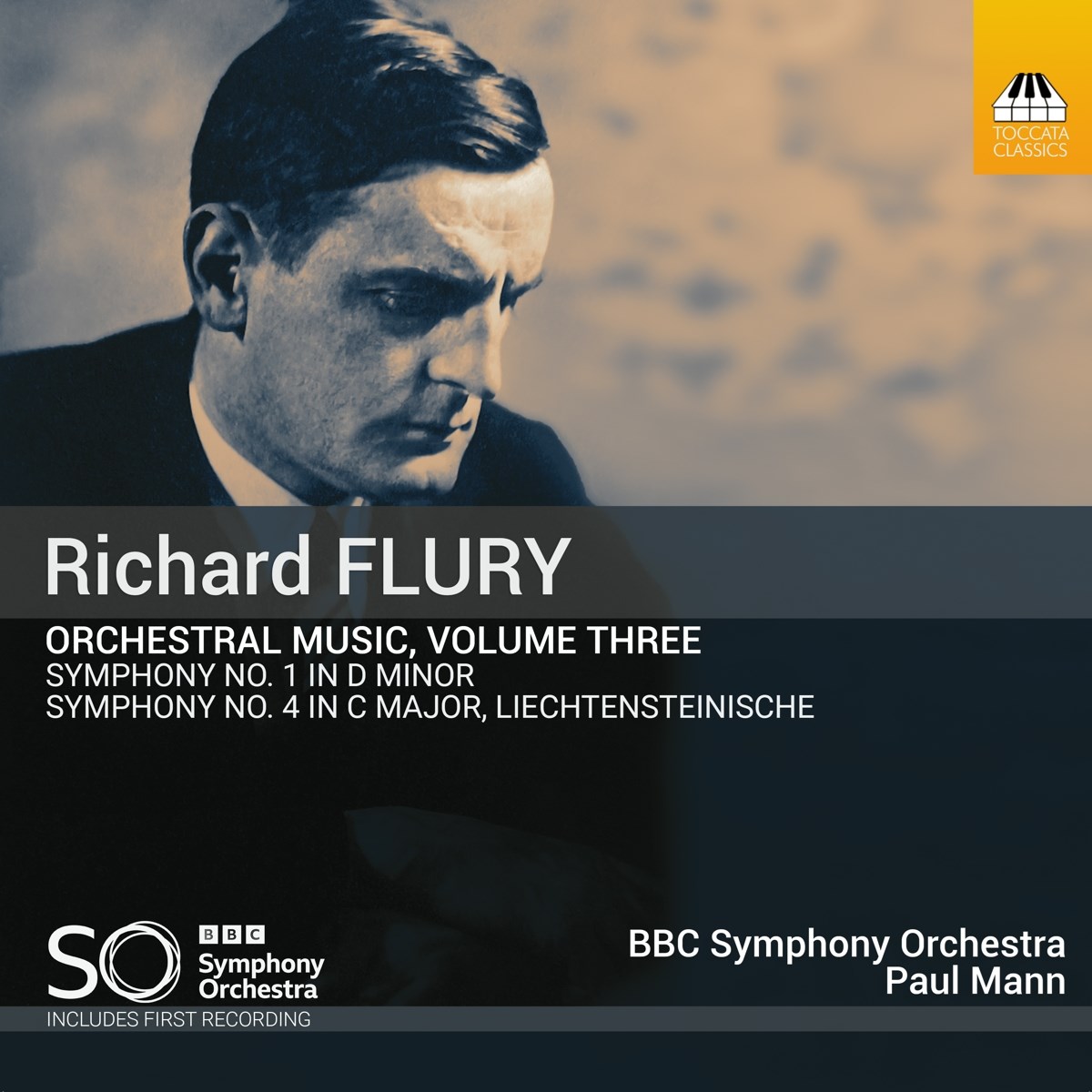 Afbeelding van BBC Symphony Orchestra, Paul Mann - Flury: Orchestral Music, Vol. 3