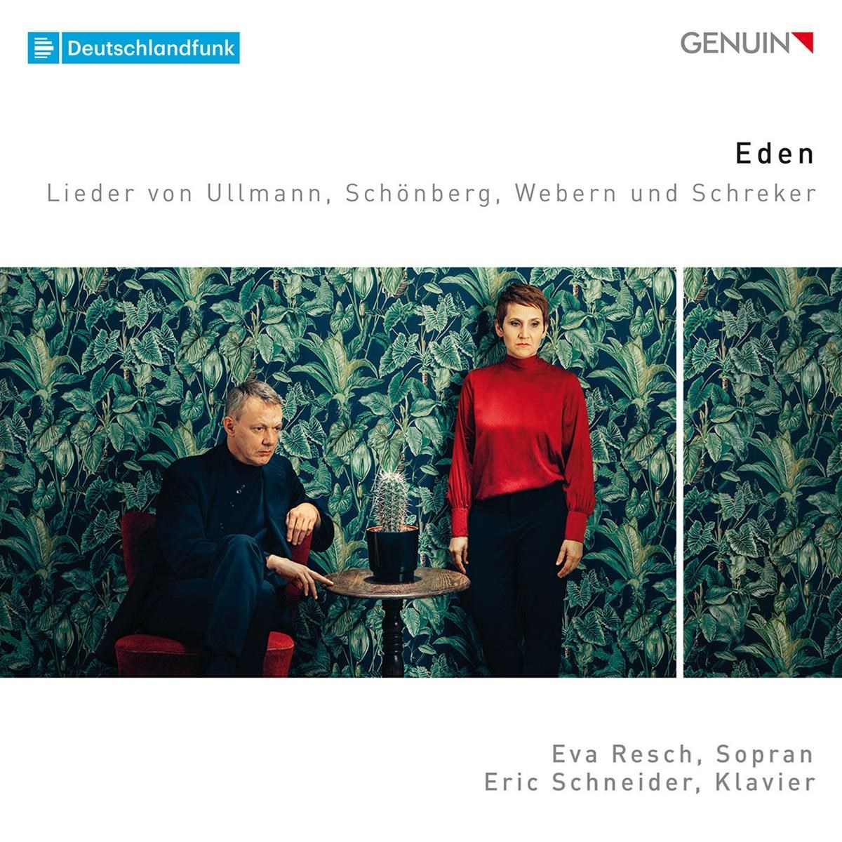 Afbeelding van Eva Resch, Eric Schneider - Eden: Lieder von Ullmann, Schönberg, Webern und Schreker