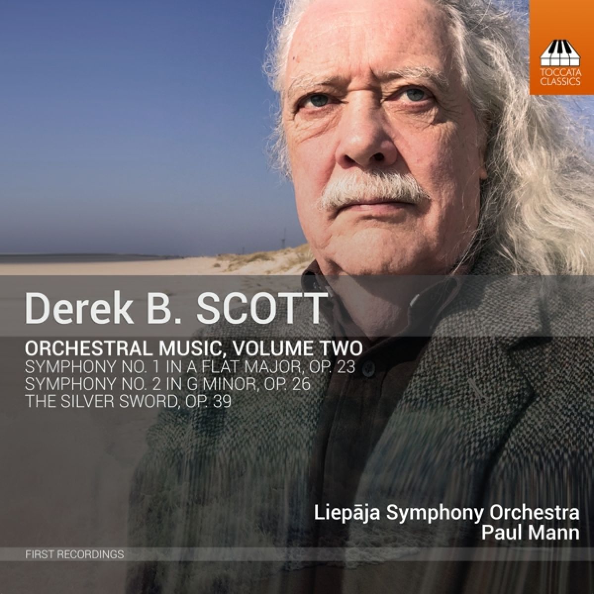 Afbeelding van Liepaja Symphony Orchestra, Paul Mann - Scott: Orchestral Music Vol. 2