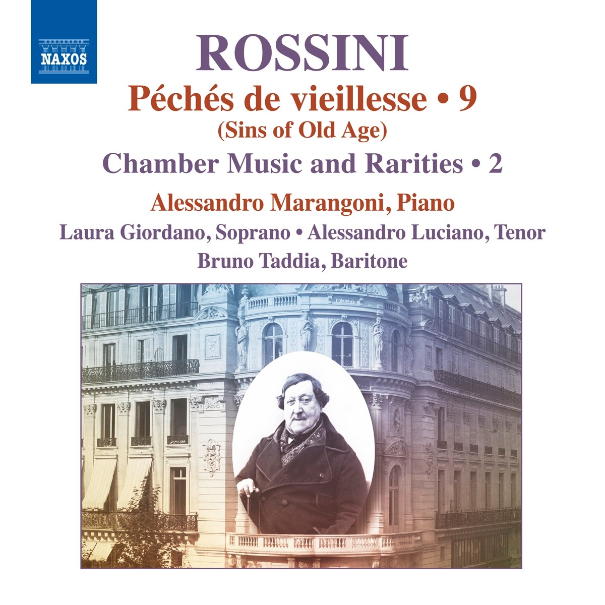 Afbeelding van Alessandro Marangoni, Laura Giordano, Alessandro Luciano, Bruno Taddia - Rossini: Peches De Vieillesse, Vol. 9