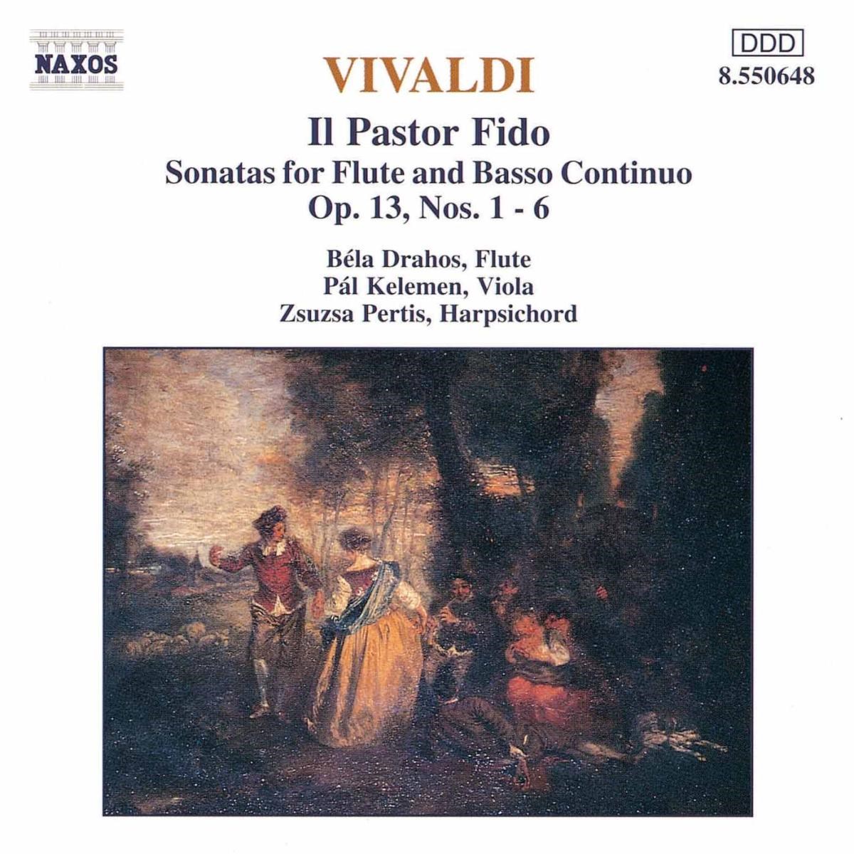 Afbeelding van Béla Drahos, Pál Kelemen, Zsuzsa Pertis - Vivaldi: Il Pastor Fido
