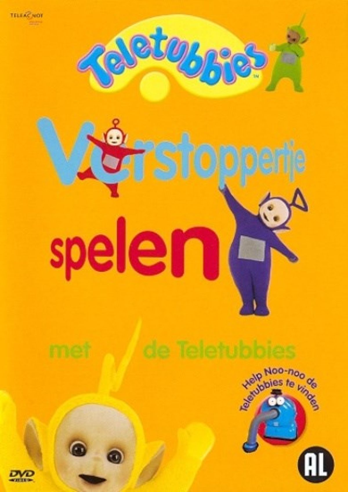 Teletubbies-verstoppertje spelen